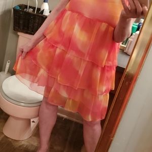 Ladies Pastel Chiffon Dress by Kops